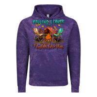 Cloud Purple falling leaves and nights like this Vintage Hoodie - BundleAndBundleShop
