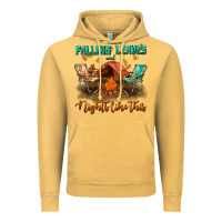 Vintage Mustard falling leaves and nights like this Vintage Hoodie - BundleAndBundleShop