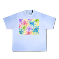 Grape Ice tie dye heart shaped background 3200x2400 Urban Heavy Tee - AdoDesignShop