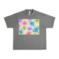 Tornado tie dye heart shaped background 3200x2400 Urban Heavy Tee - AdoDesignShop