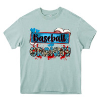 Arona baseball granny with leopard Heavy Core Tee - Zillion Design Studio