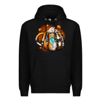 Black thanksgiving coffee cup gemstone Premium Hoodie - JahusDesignShop