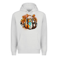 Dove Grey thanksgiving coffee cup gemstone Premium Hoodie - JahusDesignShop