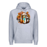 Heather Grey thanksgiving coffee cup gemstone Premium Hoodie - JahusDesignShop