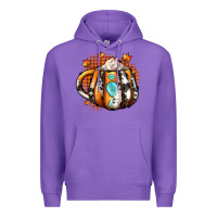Purple thanksgiving coffee cup gemstone Premium Hoodie - JahusDesignShop