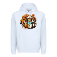 White thanksgiving coffee cup gemstone Premium Hoodie - JahusDesignShop