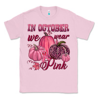 Bubblegum Pink In october we wear pink Classic Tee - NancyCooperArtShop