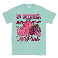 Seafoam In october we wear pink Classic Tee - NancyCooperArtShop