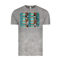 Cloud Rock serape leopard cowhide  brushstroke Vintage Tee - AdoDesignShop