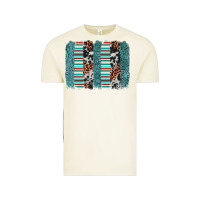 Vintage Arctic serape leopard cowhide  brushstroke Vintage Tee - AdoDesignShop