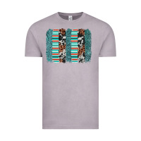 Vintage Zinc serape leopard cowhide  brushstroke Vintage Tee - AdoDesignShop