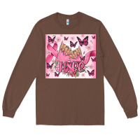 Chestnut breast cancer nails hope Long Sleeve Tee - MaliasSmallBusiness