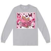 Moon Dust breast cancer nails hope Long Sleeve Tee - MaliasSmallBusiness