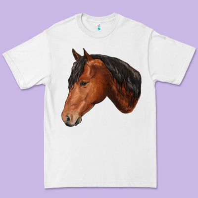 Horse Premium Tee Designed By Ranaportraitstore