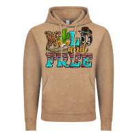 Vintage Coffee wild and free with cactus Vintage Hoodie - AdoDesignShop
