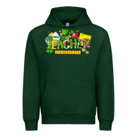 Forest Green Teacher St. Patrick's Day Urban Hoodie - HowdyJamesFarm