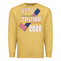 Antique Gold Veto Trump 2020 Premium Sweatshirt - Bettercallsaul