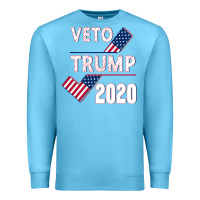 Ocean Blue Veto Trump 2020 Premium Sweatshirt - Bettercallsaul