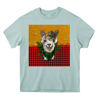 Arona christmas alpacas Heavy Core Tee - BarkalooDesign