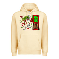 Pina Colada Christmas Character  Nurse Premium Hoodie - NancyCooperArtShop