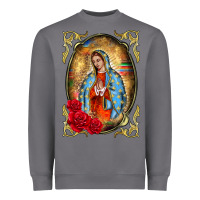 Storm our lady of guadalupe frame Heavyweight Sweatshirt - BarkalooDesign