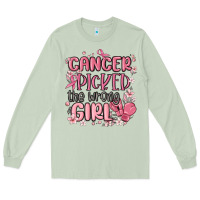 Matcha cancer picked the wrong girl malia Long Sleeve Tee - MaliasSmallBusiness