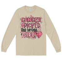 Mushroom cancer picked the wrong girl malia Long Sleeve Tee - MaliasSmallBusiness