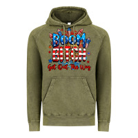 Vintage Olive boom bitch get out the way Vintage Hoodie - RanaPortraitStore