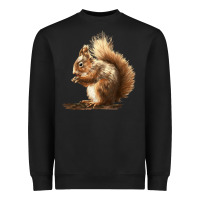 Black Squirrels Heavyweight Sweatshirt - LillyAllenDesigns