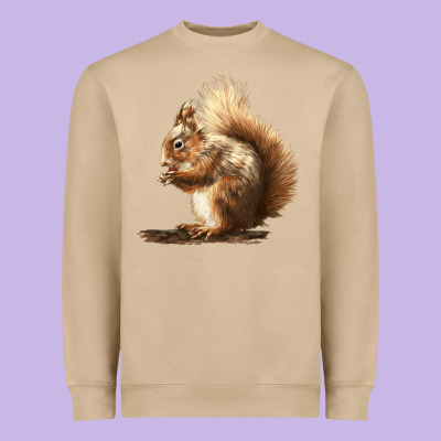 Squirrels Heavyweight Sweatshirt Designed By Lillyallendesigns