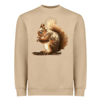 Mushroom Squirrels Heavyweight Sweatshirt - LillyAllenDesigns