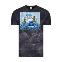 Cloud Black hello winter snowman truck Vintage Tee - AdoDesignShop