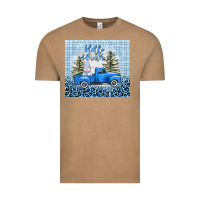 Vintage Coffee hello winter snowman truck Vintage Tee - AdoDesignShop