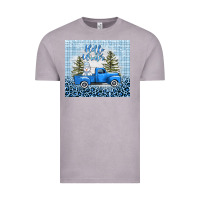 Vintage Zinc hello winter snowman truck Vintage Tee - AdoDesignShop