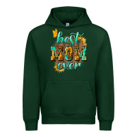 Forest Green Best Mom ever mother's day Urban Hoodie - HowdyJamesFarm
