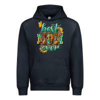 Navy Best Mom ever mother's day Urban Hoodie - HowdyJamesFarm