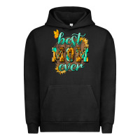 Pigment Black Best Mom ever mother's day Urban Hoodie - HowdyJamesFarm