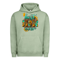 Pigment Oil Green Best Mom ever mother's day Urban Hoodie - HowdyJamesFarm