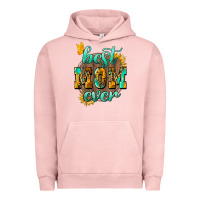 Pigment Salmon Best Mom ever mother's day Urban Hoodie - HowdyJamesFarm