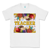 White Teacher Equipment Classic Tee - LillyAllenDesigns