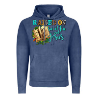 Vintage Denim raised on sweet tea and jesus Vintage Hoodie - AdoDesignShop