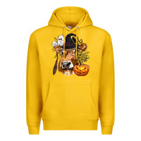 Lemon Boo Heifer Cow Halloween Premium Hoodie - texasbilliewilder
