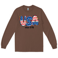 Chestnut usa since 1776 Long Sleeve Tee - MaliasSmallBusiness