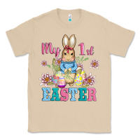 Mushroom my first easter with baby bunny and eggs Classic Tee - AdoDesignShop