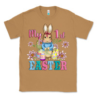 Toasted Coconut my first easter with baby bunny and eggs Classic Tee - AdoDesignShop