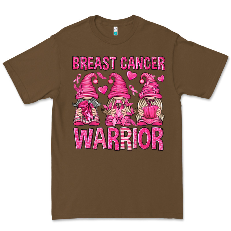 Breast Cancer Warrior Gnomes Premium Tee by texasbilliewilder | Teevron