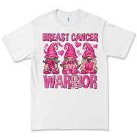 White Breast Cancer Warrior Gnomes Premium Tee - texasbilliewilder
