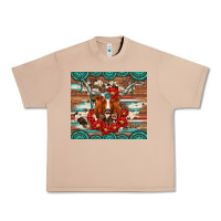 Burro longhorn with gemstone Urban Heavy Tee - Artiststas