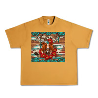 Peanut Butter longhorn with gemstone Urban Heavy Tee - Artiststas