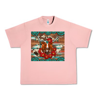 Salmon longhorn with gemstone Urban Heavy Tee - Artiststas